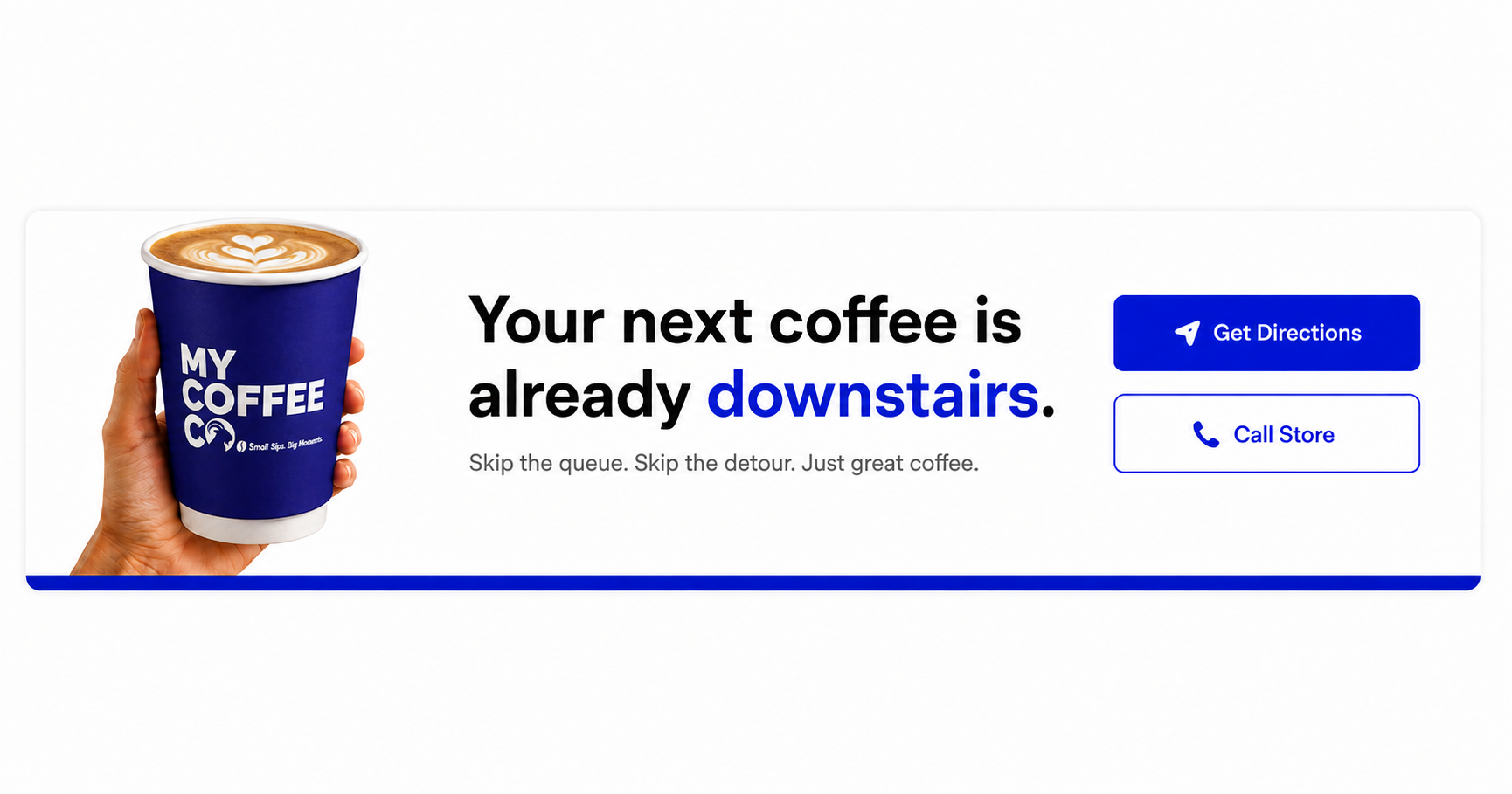 My Coffee Co. - Your next coffee is already downstairs