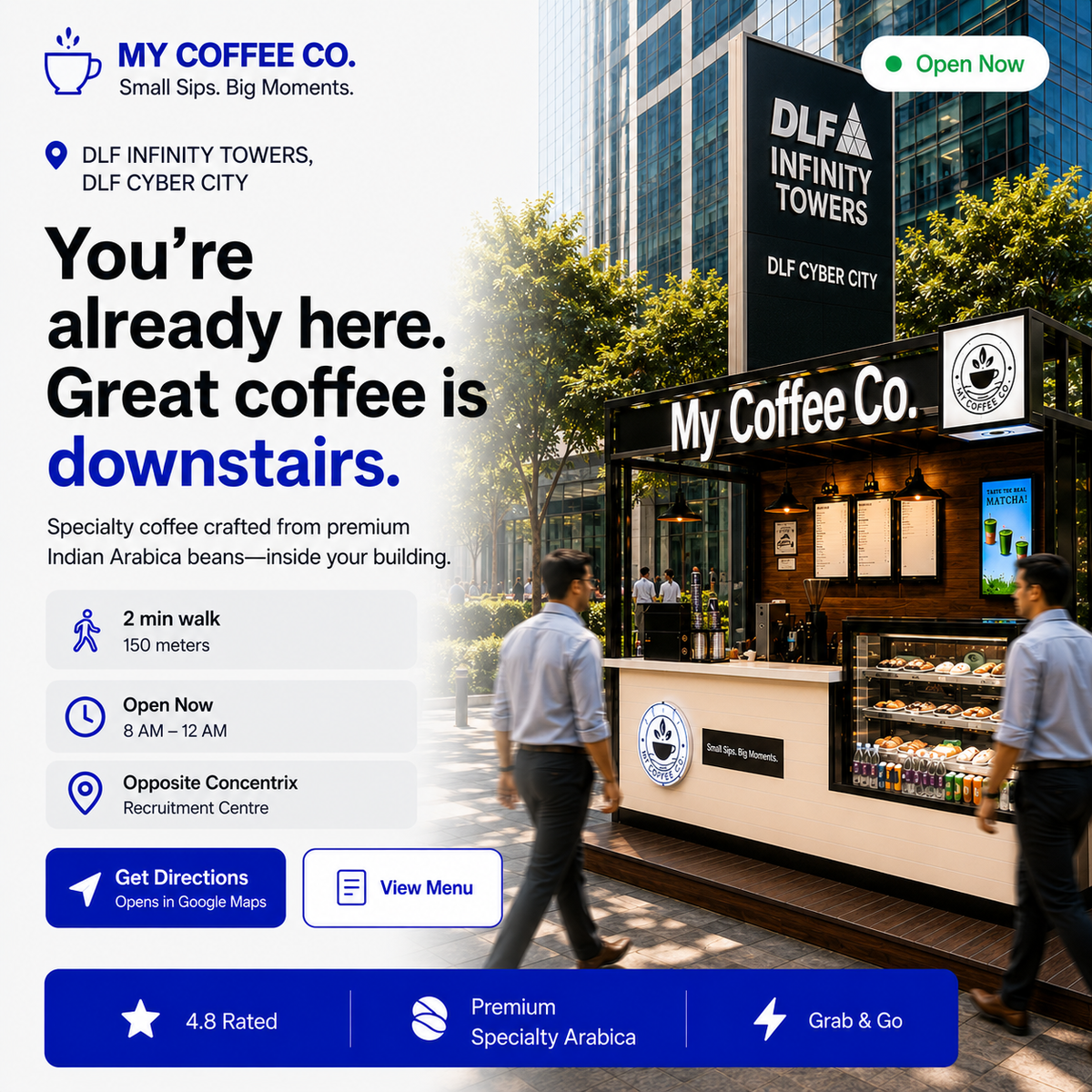 My Coffee Co. - Your next coffee is already downstairs