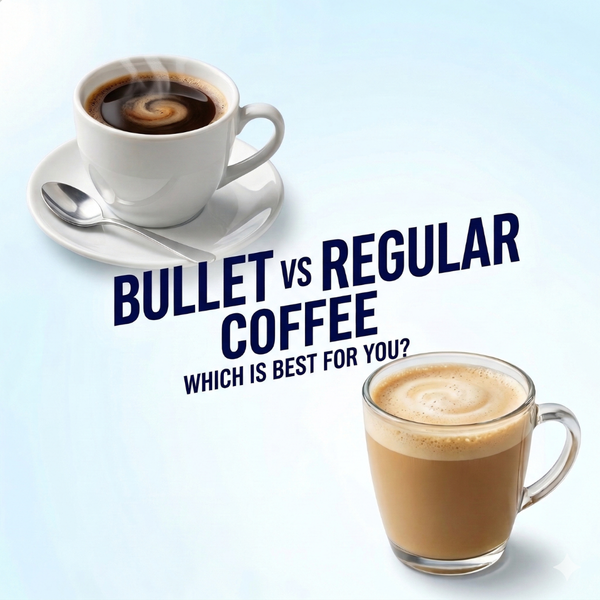 Bullet Coffee vs Regular Coffee: What’s the Difference & Which Is Better?