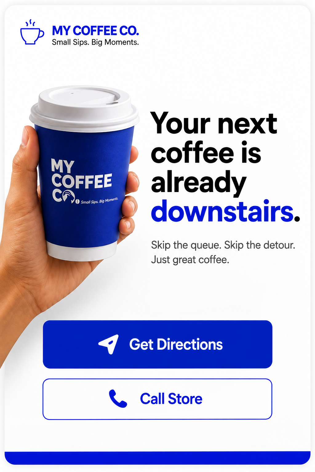 My Coffee Co. - Your next coffee is already downstairs