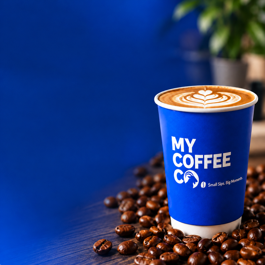 My Coffee Co. coffee cup