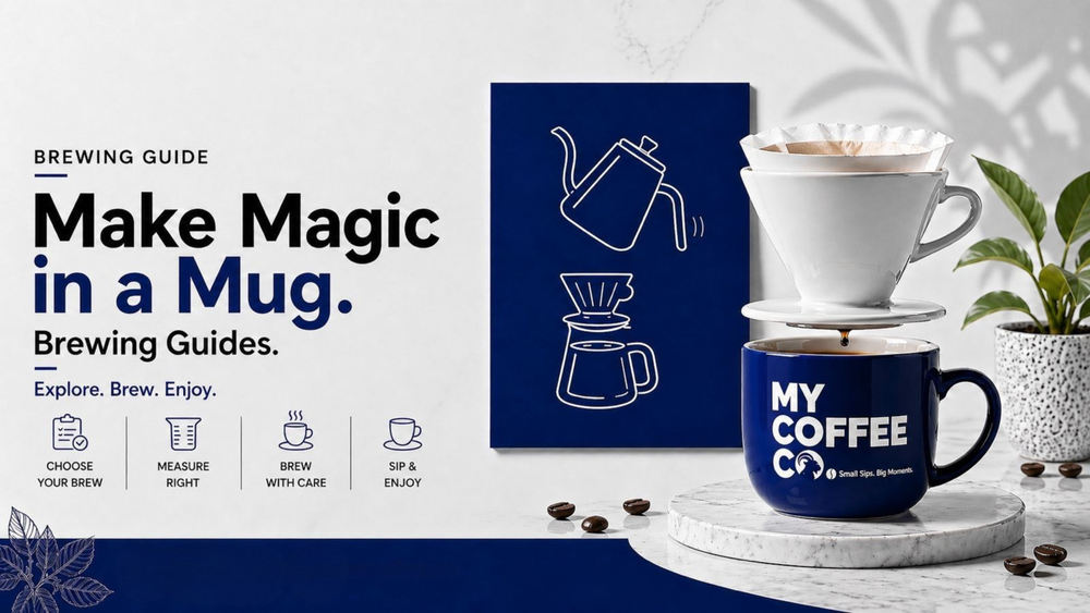 My Coffee Co. Banner Concept