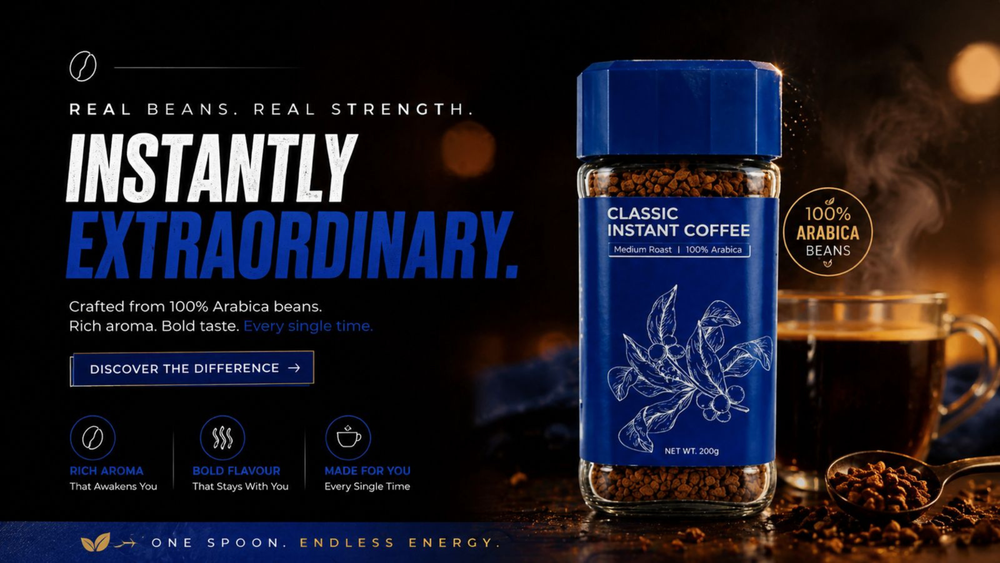 My Coffee Co. Banner Concept