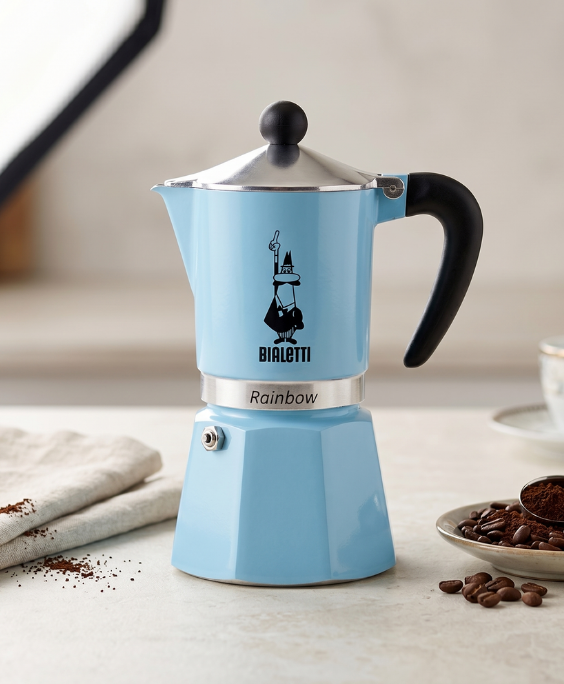 The Bialetti Rainbow Moka Pot