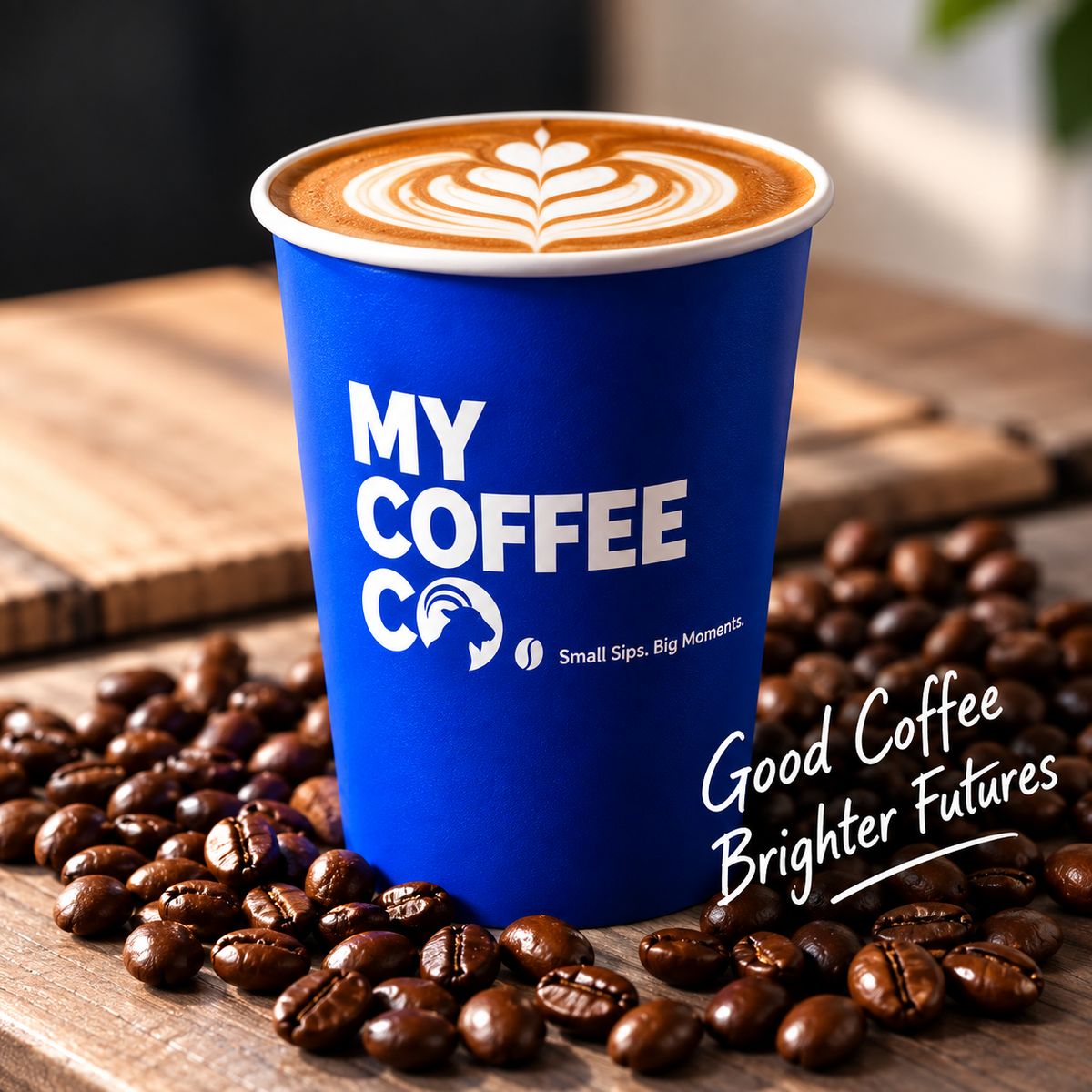 My Coffee Co. coffee cup