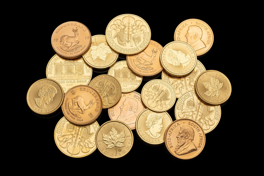 Gold coins
